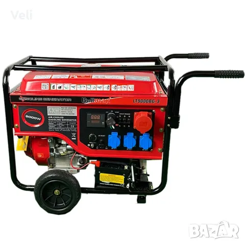 Генератор трифазен и монофазен 9.5Kw с автоматика, снимка 2 - Генератори - 48386379