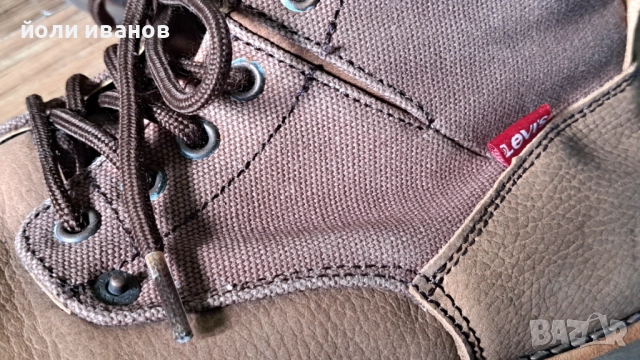 Levis-кожени оригинални мъжки обувки 43 номер, снимка 12 - Маратонки - 52275729