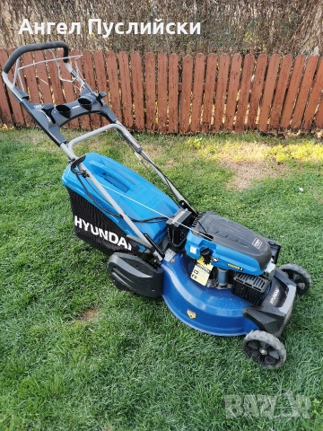 Hyundai косачка 196 кубика с валяк, снимка 5 - Градинска техника - 54058922