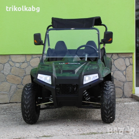 UTV/УТВ 200cc Military Green с Автоматична скростна кутия, снимка 3 - Мотоциклети и мототехника - 52090350