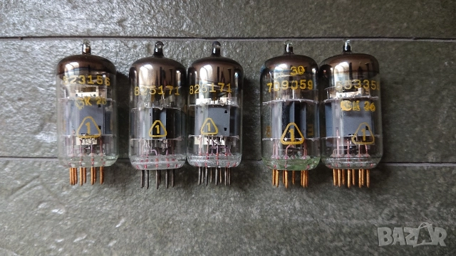 Нови радиолампи gold pin ECC865, ECC85. Използвани радиолампи gold pin ECC865. , снимка 6 - Ресийвъри, усилватели, смесителни пултове - 52750133