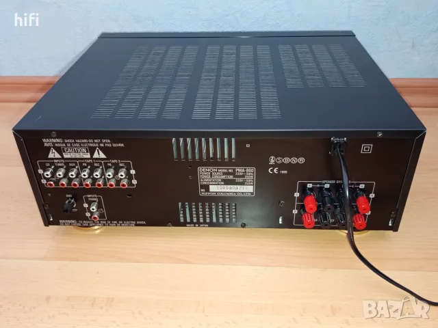 Стерео усилвател Denon PMA-860, снимка 6 - Ресийвъри, усилватели, смесителни пултове - 56039043