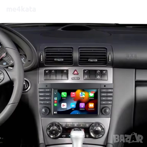 7-инчова мултимедия за Mercedes C-Class W203 (2002–2009) – Android Carplay, снимка 3 - Аксесоари и консумативи - 52872887
