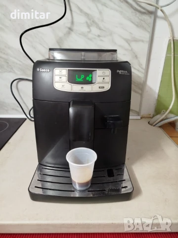 Кафе автомат Saeco Intelia one Touch Cappuccino, снимка 9 - Бебешки обувки - 51234253