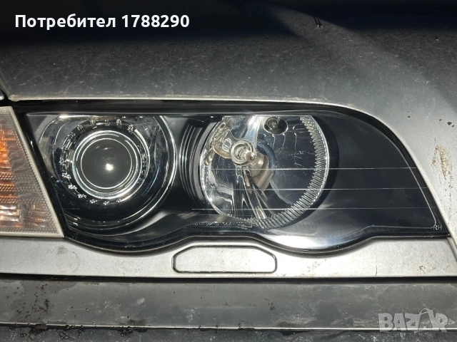 Фарове с лупи BMW e46, снимка 2 - Части - 52512739