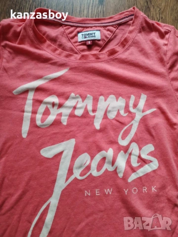 Tommy Hilfiger -страхотна дамска тениска S, снимка 2 - Тениски - 53287949