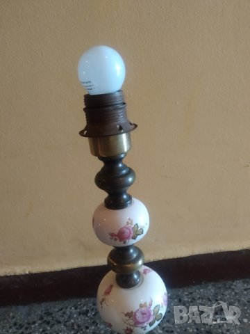 барокова настолна лампа, снимка 4 - Настолни лампи - 38726046