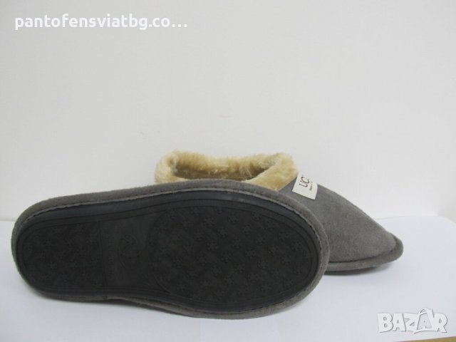 Мъжки домашни пантофи тъмно сиво 41/45, снимка 2 - Други - 42763349