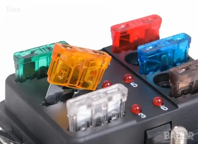 Комплект бушони - предпазители 100 броя за автомобили, бусове и др, снимка 4 - Аксесоари и консумативи - 48544458