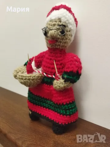 Плетена баба Марта , снимка 7 - Декорация за дома - 48773684
