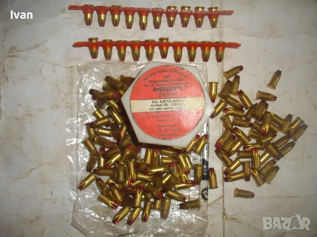 КАПСИ ЗА ПИСТОЛЕТ ПУШКА ЗА БЪРЗ ДИРЕКТЕН МОНТАЖ HILTI DX 600N КАПСОВ ЗАРЯД ЗА БЕТОН И МЕТАЛ, снимка 7 - Други инструменти - 48201398