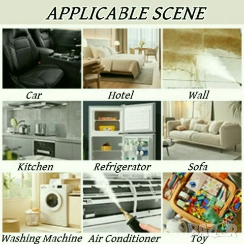 Нова Парочистачка, Преносима, Голям резервоар от 1200 ml, Мощност 2500 W, 6 нива на мощност, 7 , снимка 3 - Парочистачки и Водоструйки - 54162002