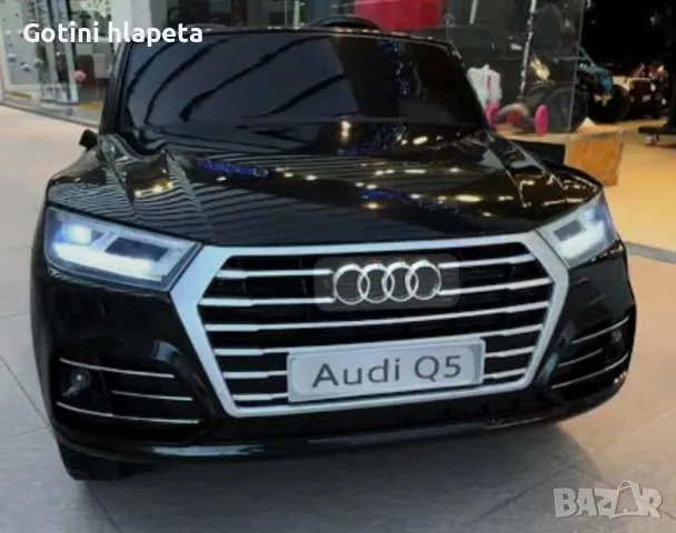  Акумулаторен Двуместна джип Audi Q5 4X4 24V батерия,MP4, снимка 3 - Електрически играчки - 50269121
