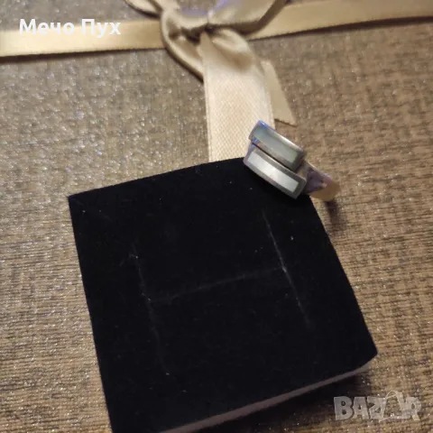 Сребърен пръстен (243), снимка 2 - Пръстени - 48145528