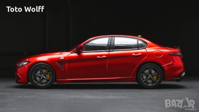 Alfa Romeo Giulia Quadrifoglio '2016 - Solido - 1/43, снимка 7 - Колекции - 52669339