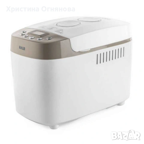 Хлебопекарна, бял-сив, две бъркалки