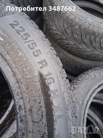 225 55 16 Континентал 2бр зимни , снимка 4 - Гуми и джанти - 53125561