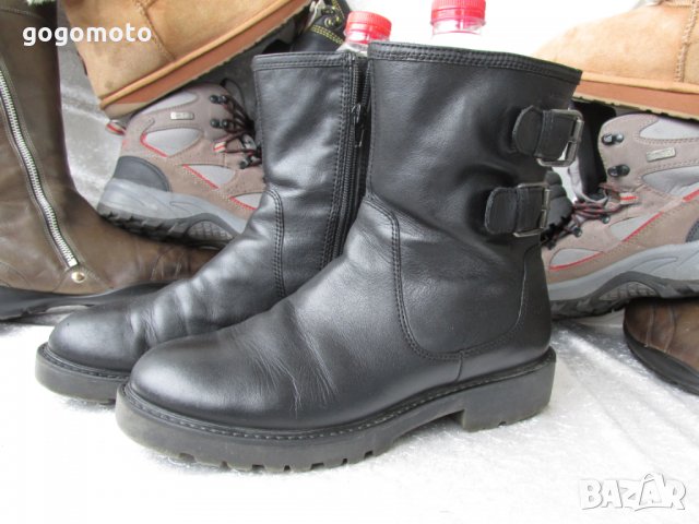 НЯМА ГИ BIKER BOOTS VAGABOND®,рокер,чопър боти,хард боти,мото тиин дамски боти,100% естествена кожа, снимка 3 - Дамски боти - 31089099