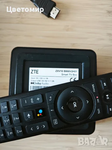 Android TV Box ZTE ZXV10 B866V2H01 2GB/32GB Yettel , снимка 2 - Приемници и антени - 55958810