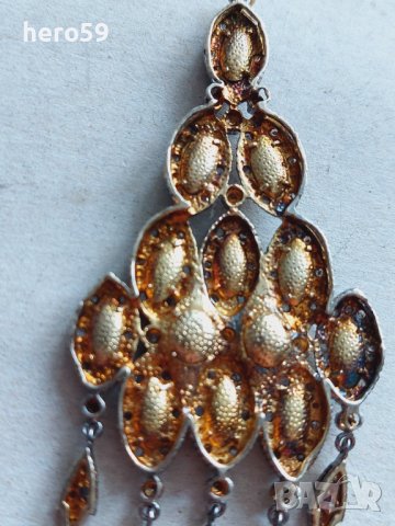 Дамско златно колие(медальон) с диаманти-злато,сребро , снимка 12 - Колиета, медальони, синджири - 42795288