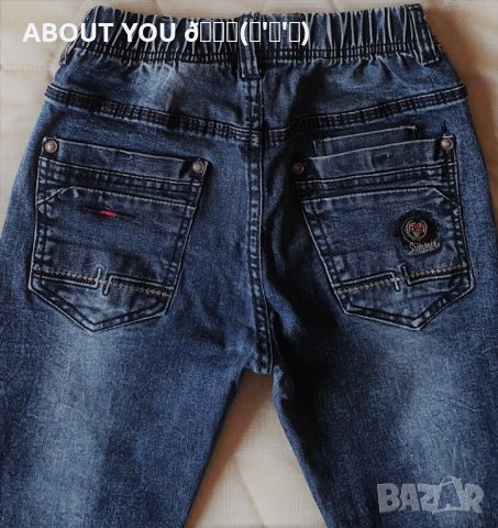 Супер изгодно!!! Модерни детски дънки с ефект за първия учебен ден, снимка 4 - Детски панталони и дънки - 34029705
