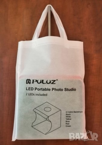 Софт бокс кутия за продуктова фотография PULUZ 22х22cm, снимка 6 - Чанти, стативи, аксесоари - 24296085