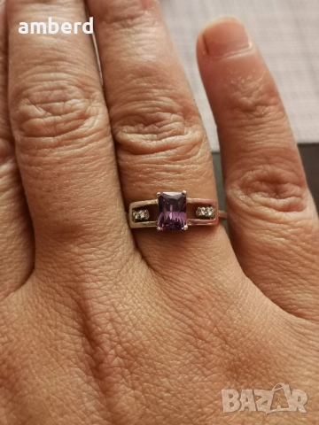 Страхотен сребърен  пръстен- модел R118