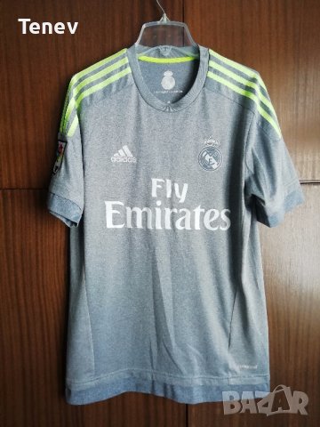 Real Madrid Adidas 2015/2016 Away оригинална фланелка тениска Реал Мадрид размер S, снимка 1 - Тениски - 36676655