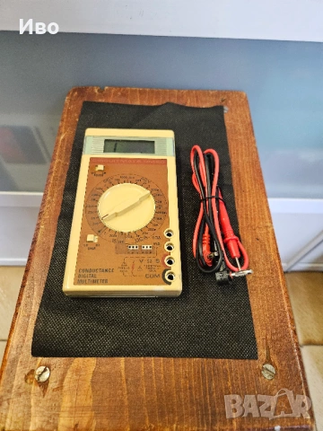 Мултицет Beckman Instruments Circuitmate DM20 Оригинален тайвански мултицет. В отлично техническо съ, снимка 2 - Друга електроника - 53200218