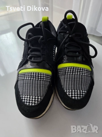 Сникърси в черно на английската марка Dune, снимка 5 - Маратонки - 54005719