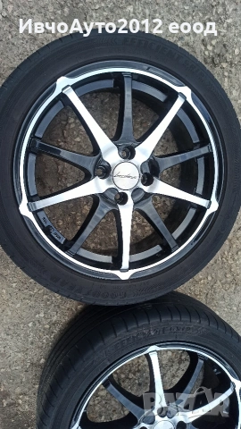 Алуминиеви джанти 17 Toyota Yaris Honda jazz opel, снимка 7 - Гуми и джанти - 53987141
