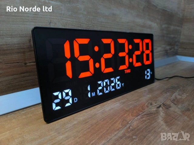 Дигитален часовник, снимка 2 - Друга електроника - 53278786