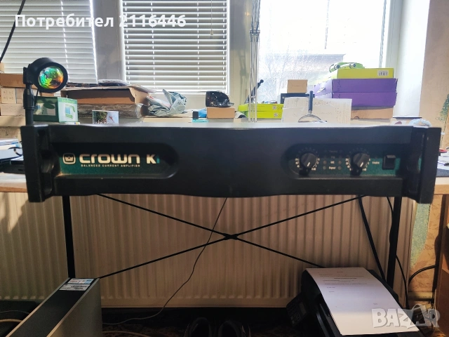 Усилвател Crown K1/Крайно стъпало Crown K1