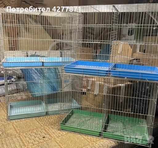 Клетка за канарчета, папагали, птици