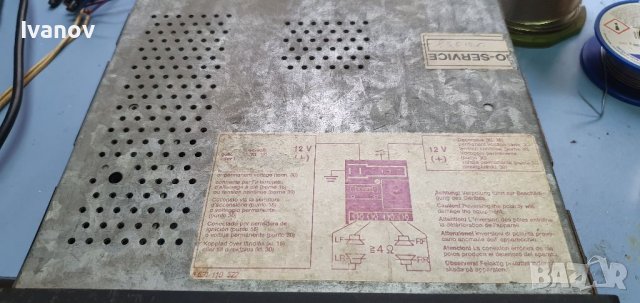 Blaupunkt Bremen sqr 34 Porsche Radio , снимка 2 - Части - 40794585