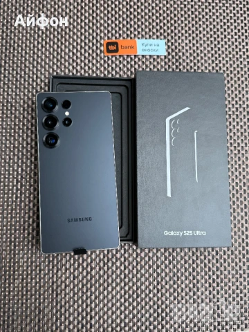 НОВ! *ЛИЗИНГ* Samsung Galaxy S25 Ultra 12/512 Titanium Black, снимка 5 - Samsung - 51061064
