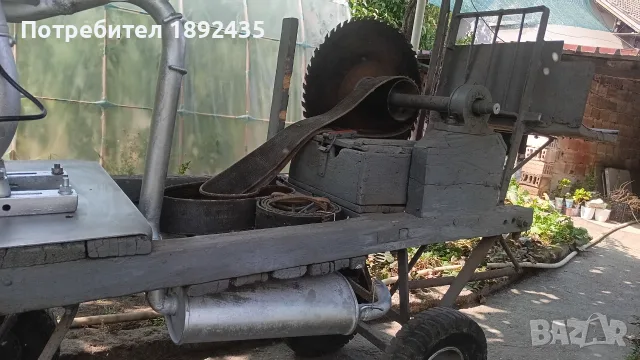 Бензинова резачка за дърва., снимка 5 - Моторни триони/резачки - 56115092