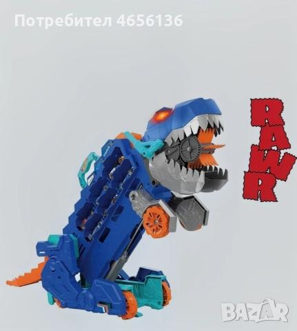 Hot wheels T-rex car track писта за коли Т-рекс, снимка 2 - Коли, камиони, мотори, писти - 52742561