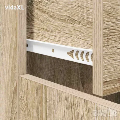 vidaXL Бюфет, дъб сонома, 60x30x75 см, инженерно дърво, снимка 9 - Бюфети - 56147738