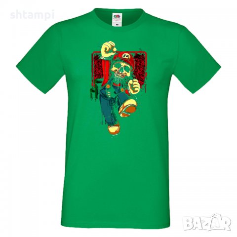Мъжка тениска Mario Zombie Игра,Изненада,Подарък,Празник,Повод, снимка 14 - Тениски - 37243341