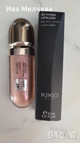 Гланц за устни Kiko Milano 41 и 05, снимка 2 - Козметика за лице - 55862461