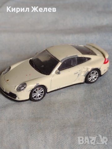 Метална количка PORSCHE 911 MADE IN CHINA много красив дизайн за КОЛЕКЦИЯ ДЕКОРАЦИЯ 14418, снимка 6 - Колекции - 40730618