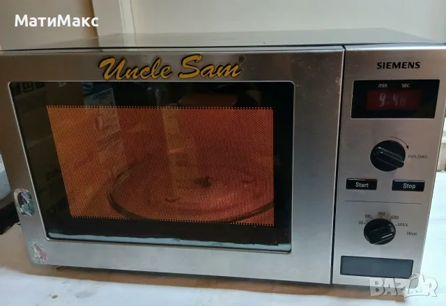 Микровълнова печка SIEMENS, снимка 3 - Микровълнови - 56288593