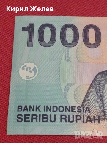 БАНКНОТА ИНДОНЕЗИЯ ПЕРФЕКТНО СЪСТОЯНИЕ МНОГО КРАСИВА ЗА КОЛЕКЦИЯ ДЕКОРАЦИЯ 36750, снимка 3 - Нумизматика и бонистика - 39857940