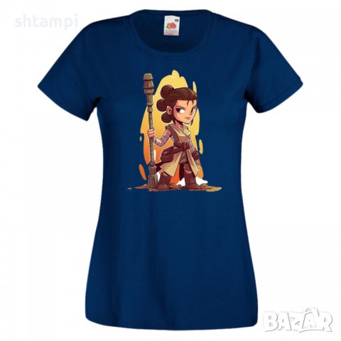 Дамска тениска Star Wars Rey Игра,Изненада,Подарък,Геймър,, снимка 6 - Тениски - 36790145