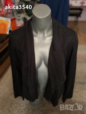 Черна асимтрична жилетка Orsay, снимка 13 - Жилетки - 35321532