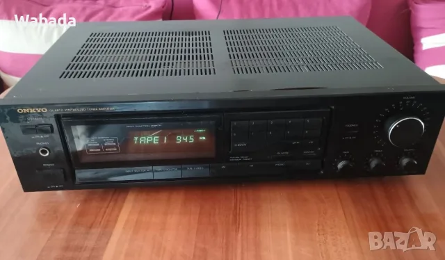 Onkyo TX-7700 receiver ресийвър радио тунер усилвател (модел от 80-те), снимка 2 - Ресийвъри, усилватели, смесителни пултове - 55725228