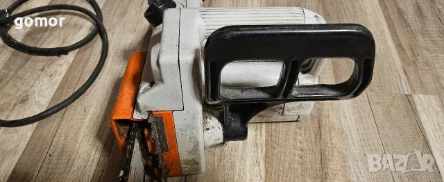 Електрическа резачка STIHL E 14 Q Quickstop – оригинална, Германия“, снимка 3 - Моторни триони/резачки - 55773710