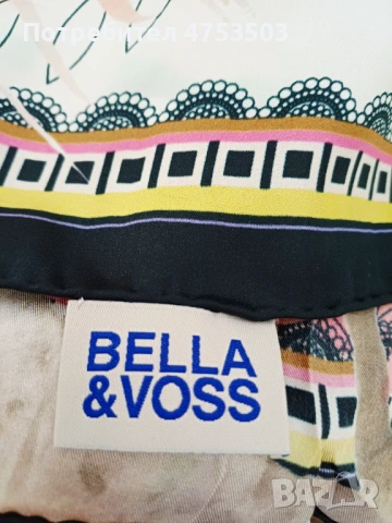 Копринен шал 87/89 , снимка 3 - Шалове - 54138932