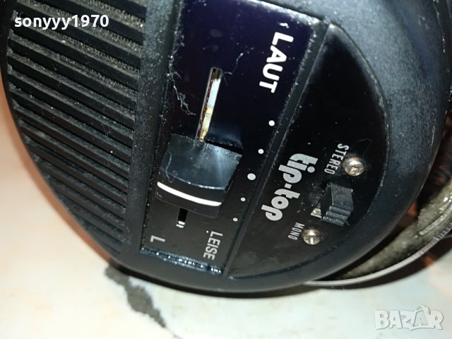 TIP-TOP 8165 HIFI-РЕТРО СЛУШАЛКИ ОТ ГЕРМАНИЯ 1305232000, снимка 7 - Слушалки и портативни колонки - 40691450